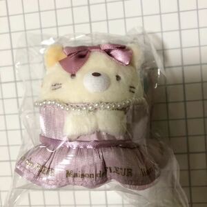 ★すみっコぐらし★ ねこ Maison de FLEUR バッグチャーム てのりぬいぐるみ メゾンドフルール