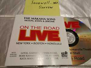 Makaha Sons LIVE On the Road Hawaii record CD maca is * sun zMOON JOHN JEROME KOKO Robi Kahakalau Cyril Pahinui Dennis Pavao 1996 year 
