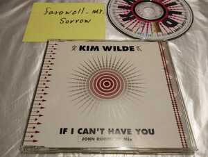 KIM WILDE キム・ワイルド If I Can't Have You (John Robinson Mix) 国内盤CDシングル 非売品 MCA Victor ICD-59 愛の彷徨 PROMO ONLY