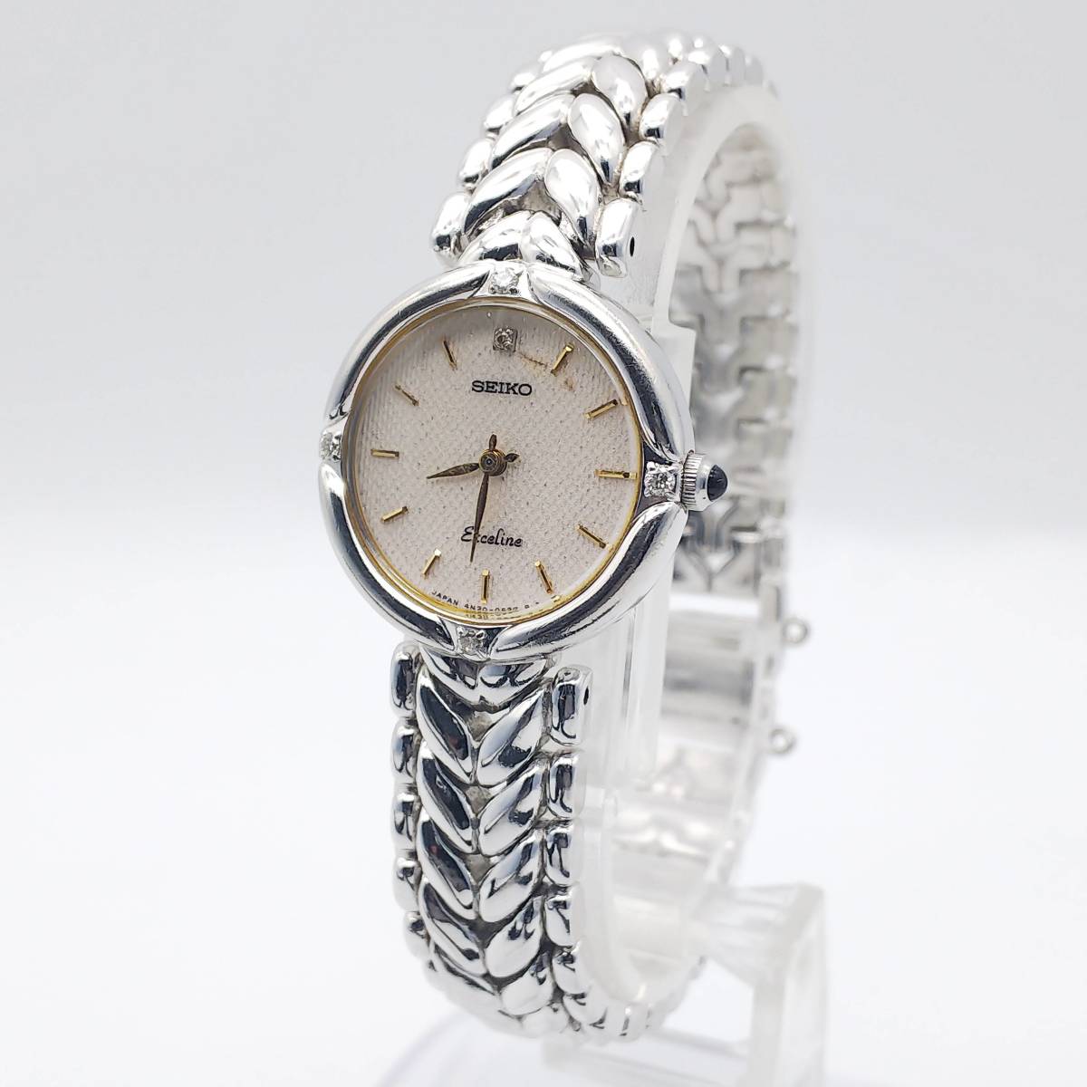 ヤフオク! -seiko 腕時計 レディース エクセリーヌ ダイヤの中古品 ...