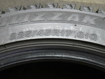 引取大歓迎！225/45R17　冬2本 2018年製　ブリヂストン BRIDGSTOnE BLIZZAK RFT ランフラット　CO3-1-6_画像9