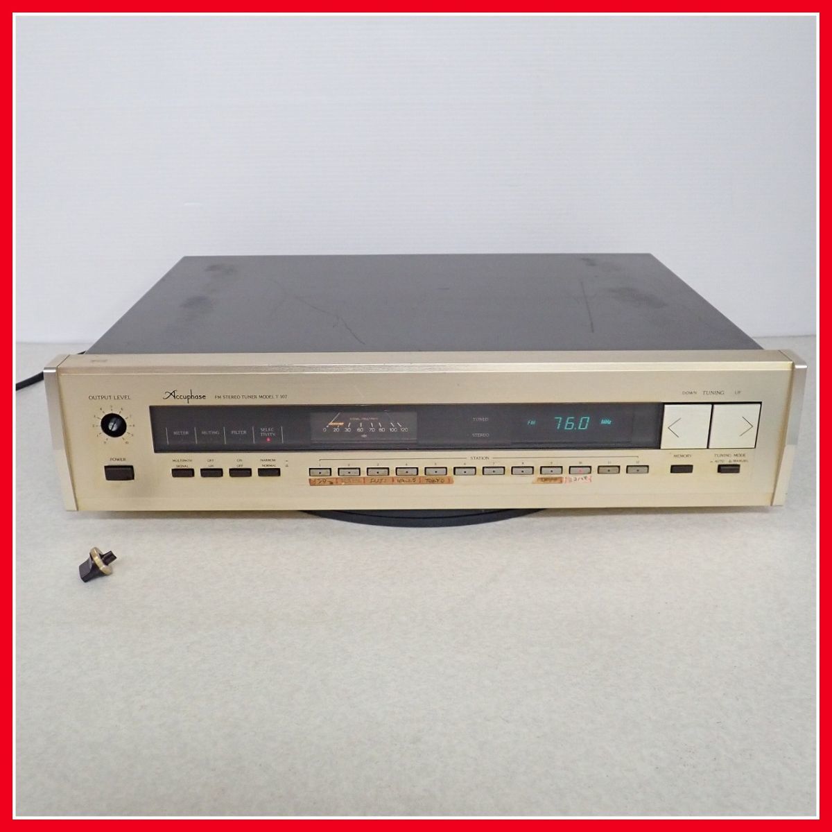 ヤフオク! -「accuphase t-107」の落札相場・落札価格