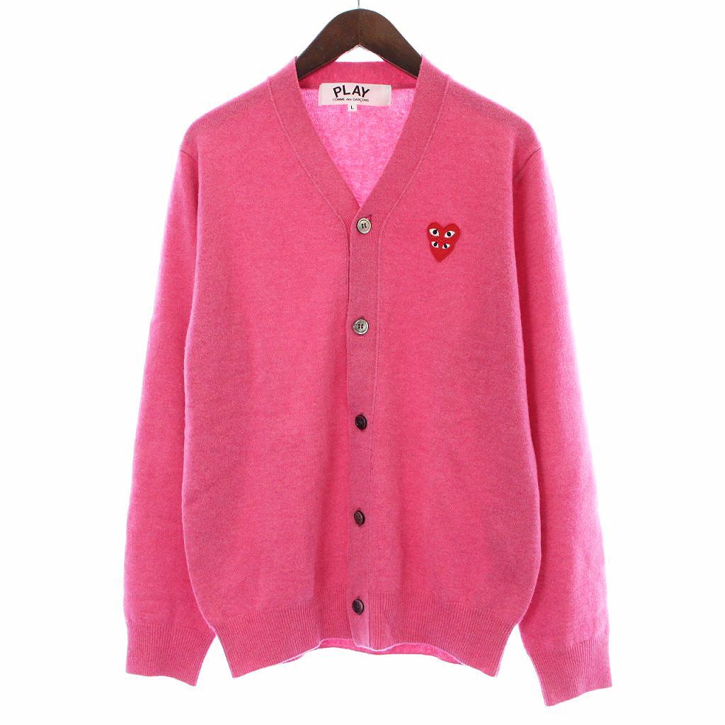 COMME des GARCONS * カーディガン 赤 高評価の贈り物 www.m