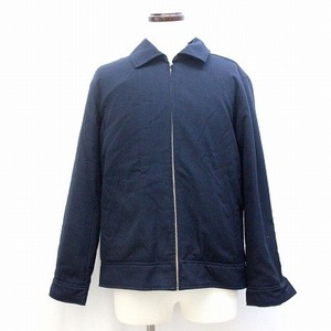  Urban Research URBAN RESEARCH jacket blouson Zip up reverse side boa long sleeve 40 navy blue navy /O men's 