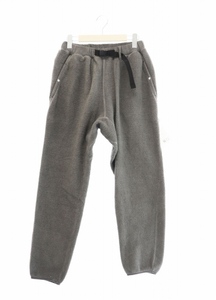 INNAT インアット 22AW FLEECE PANTS フリース パンツ INNAT02-P04 1 墨黒 チャコール ブランド古着ベクトル ■● 230208/109 メンズ