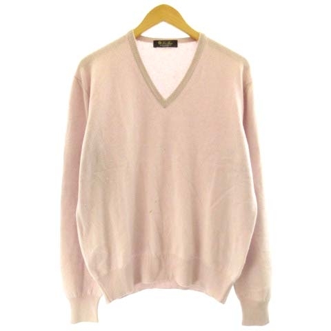 美品】LORO PIANA ロロ・ピアーナ ジャージニット ニット/セーター 美品】LORO PIANA ロロ・ピアーナ ジャージニット ニット/セーター