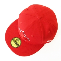 ニューエラ NEW ERA 2022年モデル 美品 59FIFTY オルタネイト2 MLB トロント・ブルージェイズ キャップ レッド 7 1/4 57.7cm 帽子 メンズ_画像5