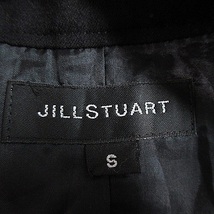 ジルスチュアート JILL STUART ベスト ジレ Vネック 薄手 無地 ウール S 黒 ブラック トップス /NA レディース_画像9