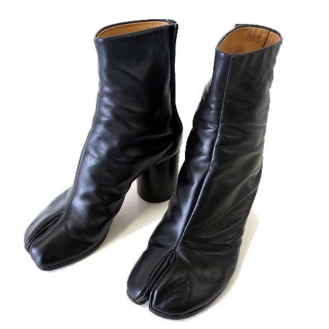 新品 未使用 MAISON MARGIELA ブラック Tabi 足袋 ローファー メゾン