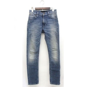 ヌーディージーンズ nudie jeans デニム ジーンズ パンツ D0134 スリム ウォッシュ加工 W28 ライトインディゴ /Z メンズ