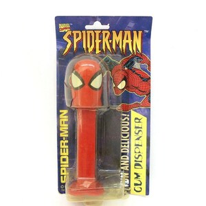 スパイダーマン SPIDER-MAN 粒ガムディスペンサー GUM DISPENSER 株式会社トロイマーSS /Z