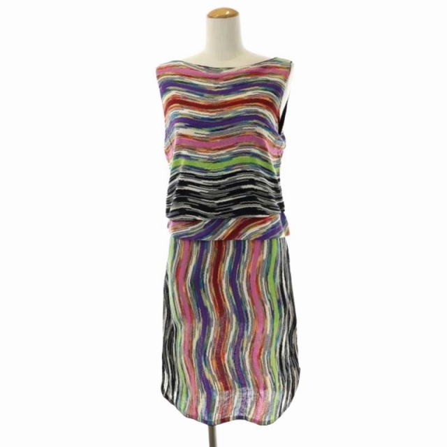 人気デザイナー Missoni プリーツ ドレス 赤 ラメ sitedev.minifinder.se