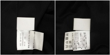 エーピーストゥディオ AP STUDIO ロングスカート プリーツ フレア シアー 36 黒 ブラック /DO ■OS レディース_画像3