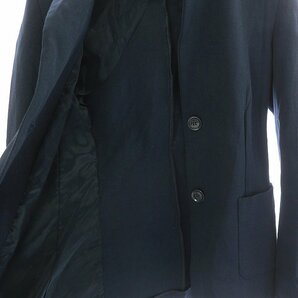 マックスマーラ ウィークエンドライン MAX MARA WEEKEND LINE テーラードジャケット シングル 背抜き 肩パッド S 紺 ネイビーの画像6
