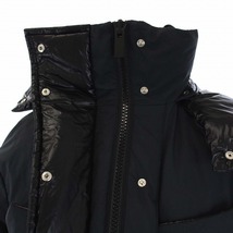 サカイ sacai 22AW Padded Blouson 中綿コート アウター ロング フード 2 M 黒 ブラック 22-06398 /KH レディース_画像9