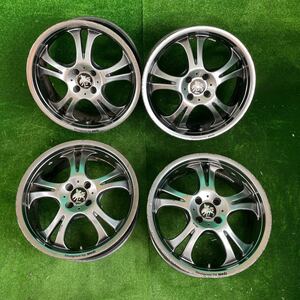 ☆146.WEDS Kramer ケルベロス 17×7J +35 100 4H 4本 ウェッズ クレンツェ アルミホイール