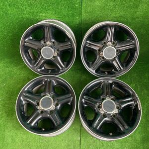 243.** super rare **ISUZU original wheel 16×7J +38 139.7 6H Isuzu Isuzu Bighorn Mu Wizard Vehicross aluminium wheel 