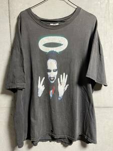 90s Vintage Marilyn Manson middle fingers T-shirt XL Marilyn Manson middle finger zAntichrist superstar WINTERLAND