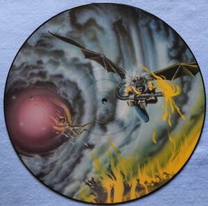 Iron Maiden - Flight Of Icarus 12 EMI P5378 Picture Disc 12” ピクチャー盤 UK盤