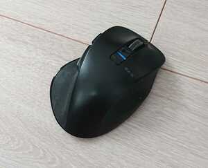 ELECOM エレコム ワイヤレス マウス 静音タイプ M-XGL10BB Lサイズ 5ボタン 黒 ブラック