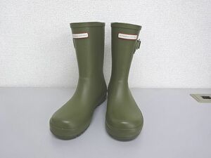 mote Leroux m exhibition goods *CATHERINE COTTAGE* Katharine kote-ji rain boots boots khaki 20.