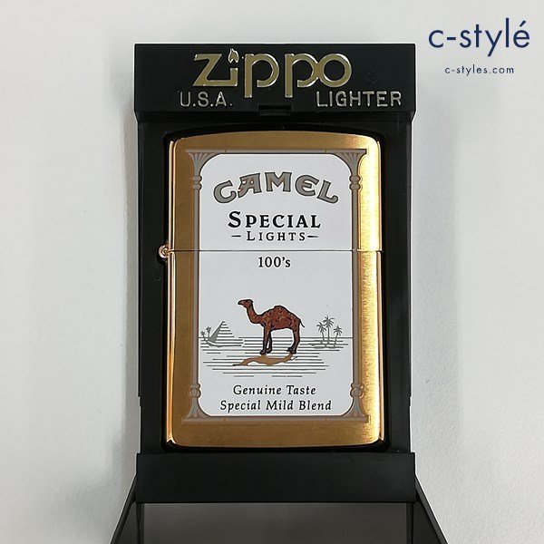 お買い得!】 zippo ジッポ CAMEL 1993年 キャメル メタル貼り Camel
