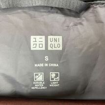 UNIQLO ユニクロ ウルトラ ライト ダウン ジャケット ジャンパー メンズ S グレー コンパクト アウトドア トラベル 防寒 ウェア_画像5