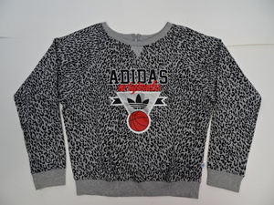 ■0212■アディダスオリジナルス●スウェット BBALL SWEAT LEO　ミディアムグレイヘザー OT●