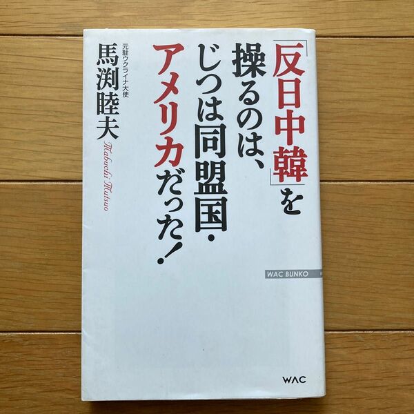 「反日中韓」を操るのは、じつは同盟国・アメリカだった！ （ＷＡＣ　ＢＵＮＫＯ　Ｂ－２０７） 馬渕睦夫／著