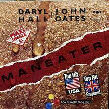 ◆ Daryl Hall & John Oates - Maneater ◆12inch ドイツ盤　ダンクラ定番ヒット!_画像1