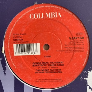 ◆ C & C Music Factory - Do You Wanna Get Funky (Vocal Club Mix)◆12inch UK盤　クラブ大ヒット!