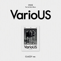 ◆VIVIZ (ビビジ) 3rd Mini Album 『VarioUS』 CLAZZY ver. 直筆サイン非売CD◆韓国_画像1