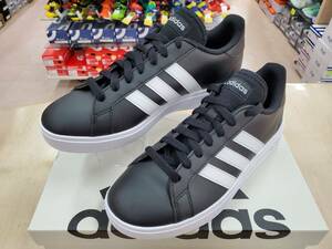 新品即決27.0cm★adidasアディダス グランドコート ベース2.0M メンズ カジュアルスニーカー★コートスニーカー シンプル 人気モデル！