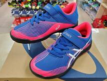 新品即決21.0cm★asicsアシックス LAZERBEAMレーザービーム 1154A145 ジュニア ランニング☆運動靴 ベロクロマジック 子供靴 ！サッカー★_画像1