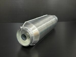  postage included monaca aluminium silencer 60φ for *60.8 4-1 tube 4-2-1/ monaca tube RZ250RZ350RD250RD400GX250GX400SR400SR500XS650XS-1XJ400XJR400R