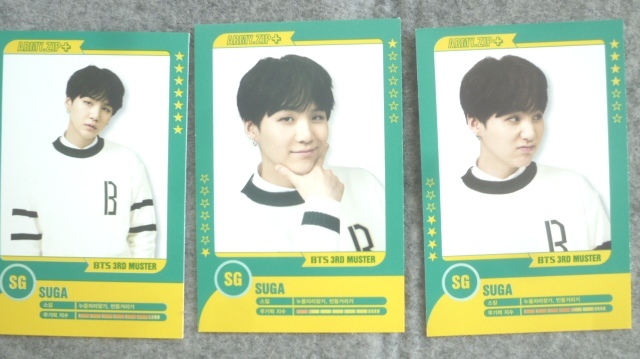 BTS 防弾少年団 3rd muster プレイヤーカード フォト セット 圧倒的高