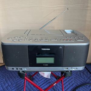 TOSHIBA SD/USB/CDラジオカセットレコーダー　TY-CDX91