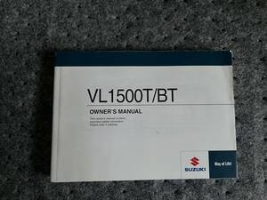 送料安 VL1500T BT オーナーズマニュアル 取扱説明書 海外版