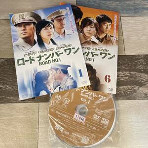 つ156 ★ ロードナンバーワン[レンタル落ち] (全10巻)DVD ●ジャケット１.6巻のみ　#キム・ハヌル #ユン・ゲサン #イ・ジャンス