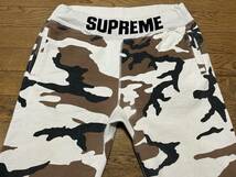 ※Supreme シュプリーム Rib Logo Sweatpant 迷彩 カモフラージュ スウェット パンツ ブラック カナダ製 L BJBC.B_画像5