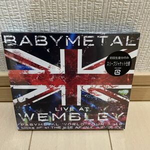 送料無料　新品未開封　BABYMETAL CD 初回生産　スリーブジャケット仕様　LIVE AT WEMBLEY ベビーメタル