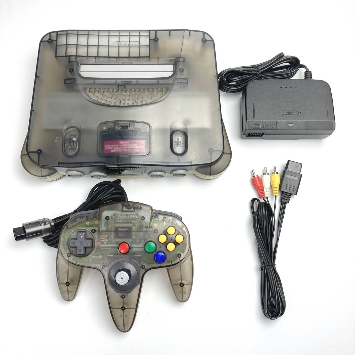 今日の超目玉】 N64 任天堂64 NINTENDO64 本体 クリアグレー ジャスコ