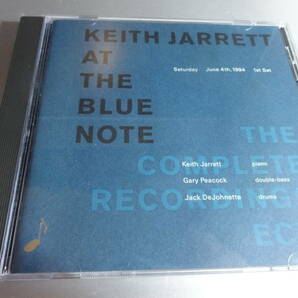 KEITH JARRETT 　　キース・ジャレット　　AT THE BLUE NOTE