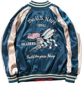 US NAVY　リバーシブルジャケット　４XL