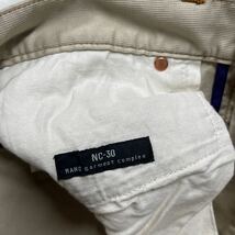 マーノ ガーメントコンプレックス MANO garment complex crociera レナウン 日本製 ストレート パンツ Size79 NC-30 メンズ ボトム_画像4