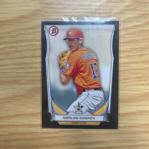 2014 Bowman Carlos Correa paper black アジア版限定