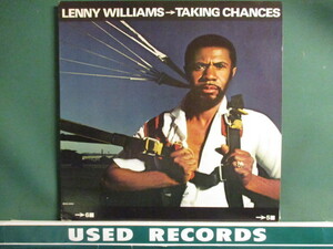 ★ Lenny Williams ： Taking Chances LP ☆ (( Tower Of Power(Vo) / 80's Mellow / 落札5点で送料無料