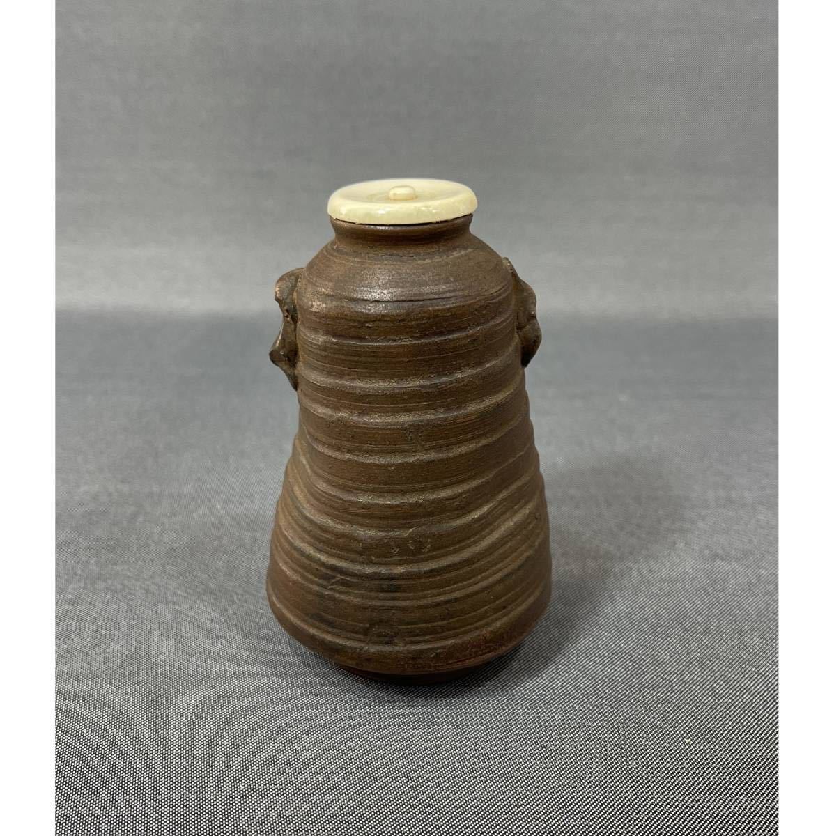 特別セーフ Zabusan 茶道具 茶入 小西陶古作 備前 茶入 茶器 茶具 茶道
