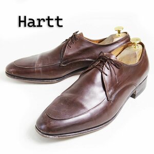 11表記　29cm相当　Hartt　ハート　ハーツ　Uチップ　ドレスシューズ　レザーシューズ　ハートロゴ　革靴　ブラウン　茶/U7045