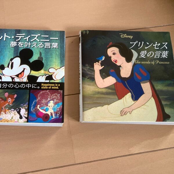 プリンセス 愛の言葉 ディズニー 夢を叶える言葉 2冊セット
